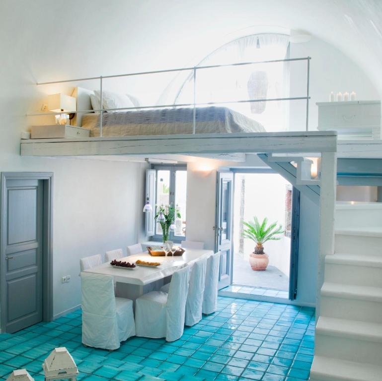Blue Angel Villa Фира Стая снимка