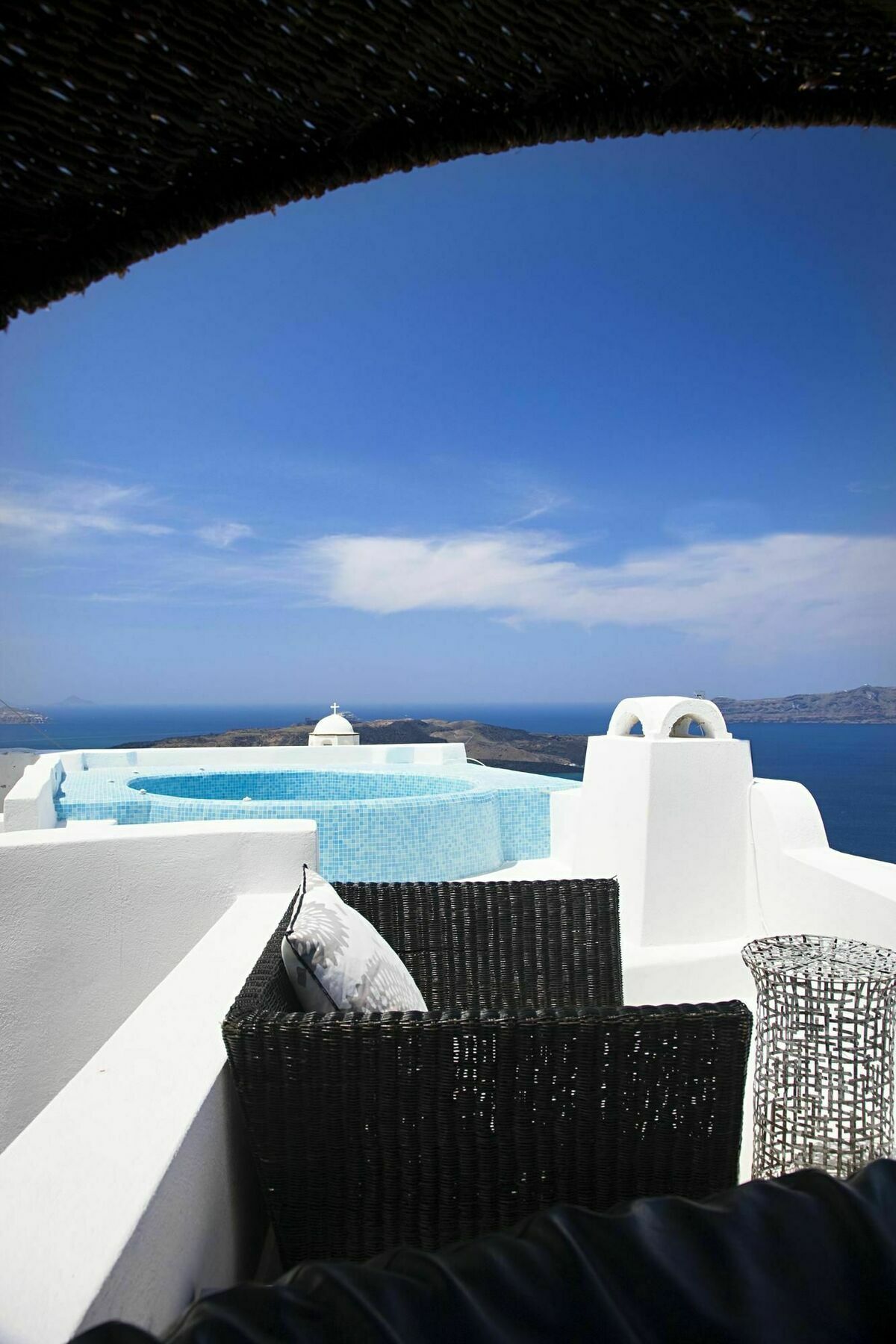 Blue Angel Villa Фира Екстериор снимка