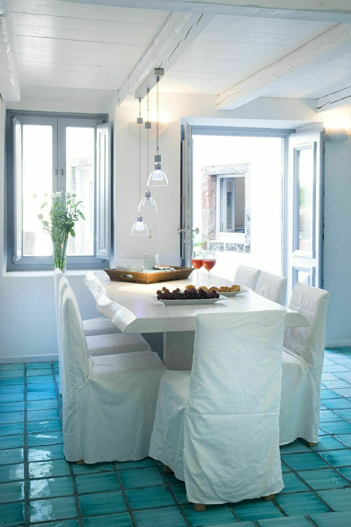 Blue Angel Villa Фира Екстериор снимка